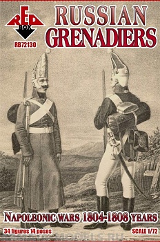 RB72130 Nap. Russian Grenadiers. 1804-1808.