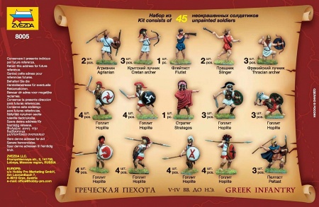 8005 Греческая пехота Звезда