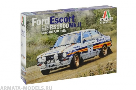 3650ИТ Автомобиль FORD ESCORT RS1800 Mk.II Lombard RAC Rally Italeri