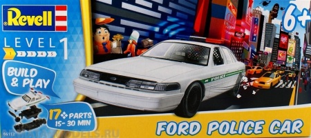 06112 Полицейская машина Ford Собери и играй Revell