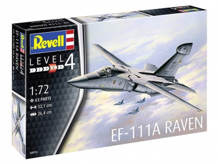 04974RE Самолёт радиоэлектронной борьбы EF-111A Raven Revell