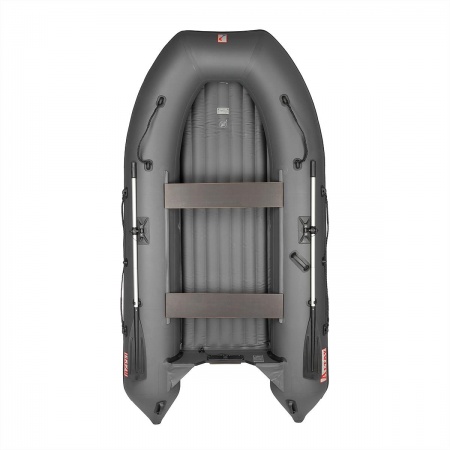 Лодка Алтай А320 серый, надувное дно Тонар