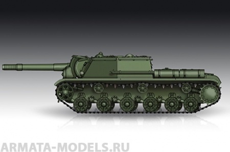 07130P SU-152 Self-propelled Heavy Howitzer - Late Trumpeter