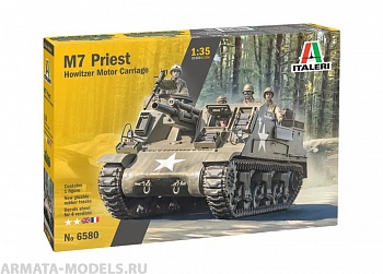 6580ИТ Танк M7 PRIEST  Howitzer Motor Carriage (10013160/300421/0255806, ИТАЛИЯ ) 6580ИТ Танк M7 PRIEST  Howitzer Motor Carriage (10013160/300421/0255806, ИТАЛИЯ )