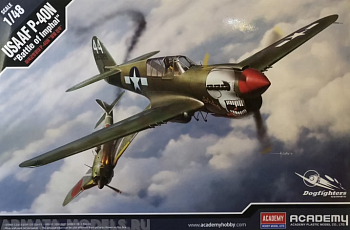 12341  Игрушка  авиация  USAAF P-40N quot;Battle of Imphalquot;