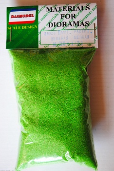 35028 Присыпка (имитация травы) зеленая мелкая