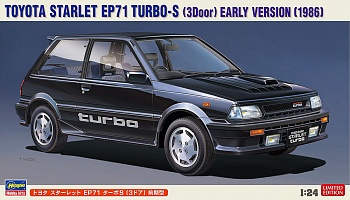 20687-Автомобиль Toyota Starlet EP71 Turbo S (3 двери) ранняя модель (Limited Edition)