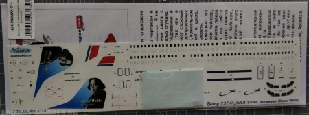 738MAX-014 Boeing 737-8 MAX Norwegian (Maria Zambrano)