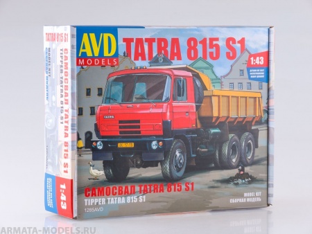 1285AVD Сборная модель Tatra-815S1 самосвал AVD Models