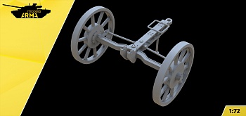 AM72487 Передок артиллерийский для Б-4