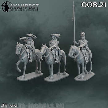 008.21АП Конная командная группа, XVII в