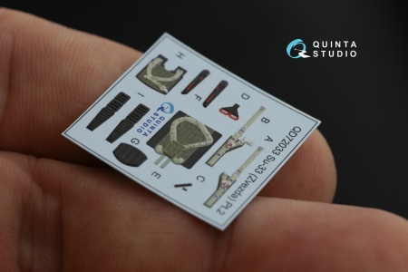 QD72033 3D Декаль интерьера кабины Су-33 (Звезда)