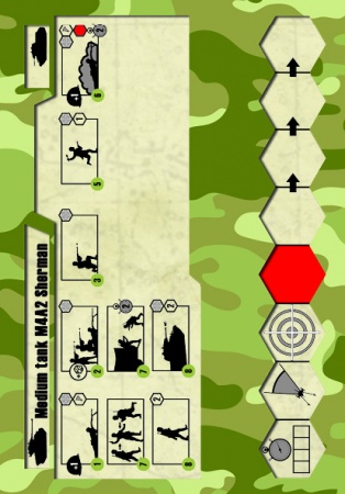 6263 Американский танк Шерман Звезда