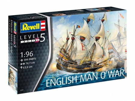 05429RE Английский корабль Man O'War Revell