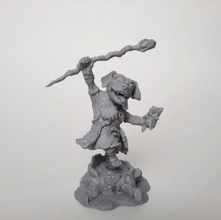 BCK-CM-024 Хвост | Коллекционная миниатюра 70 мм (Crazy Tail) Blood Carrot Knights