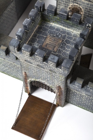 8512 Средневековый каменный замок 1/72 Звезда