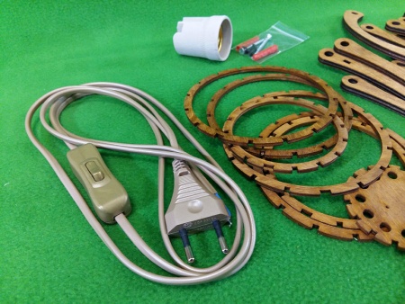 5037 светильник настенный 'Гармошка' (набор для сборки) СВ Модель