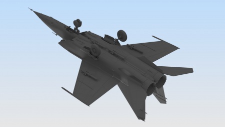 72173 МиГ-25РБ, Советский самолет-разведчик ICM 72173 МиГ-25РБ, Советский самолет-разведчик ICM
