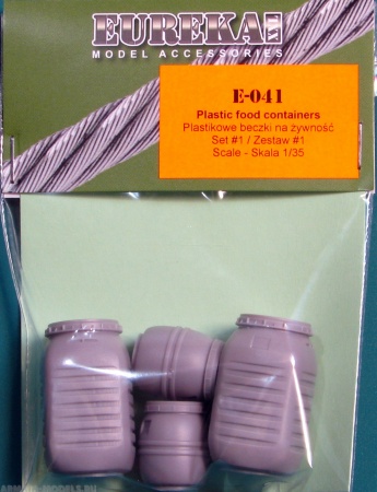 E-041 Plastic food containers Set#1