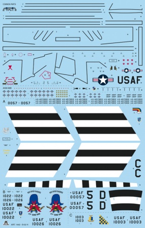 1442ИТ Самолет B-52H Stratofortress Italeri