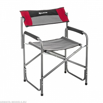 Кресло директорское, 200 кг, поворотная спинка, серый/красный/черный (T-N-DC-07-PS-GRD) NISUS Кресло директорское, 200 кг, поворотная спинка, серый/красный/черный (T-N-DC-07-PS-GRD) NISUS