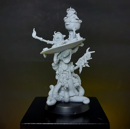 BCK-WG-012 Культист Скверны | Игровая миниатюра 32 мм Blood Carrot Knights