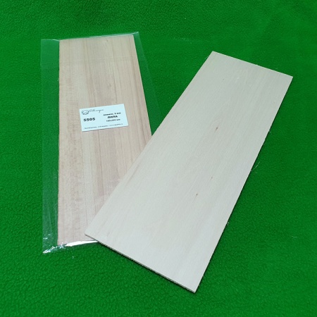 5505 ламель 3 мм - 100х300 мм - липа