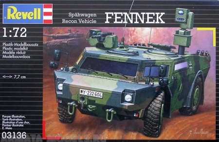 03136 Дозорная машина Fennek Revell