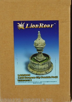 LD35009  European City Fountain Pool Section II