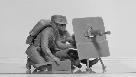 35697 Фигуры, Австро-венгерский пулеметный расчет І МВ ICM