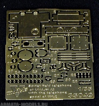 35049VM Фототравление Soviet field telephone UNA-Fi 43  TK - 2