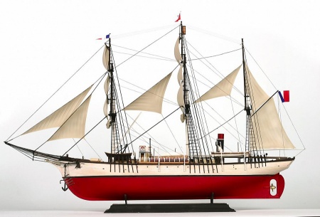 9012 Парусно-винтовой барк Пуркуа-Па Звезда