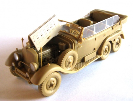 35531 Германский автомобиль G4 (1939) с пассажирами ICM