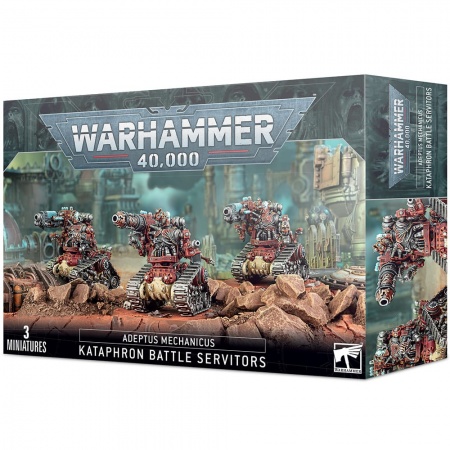 59-14GW Набор Адептус Механикус. Боевые Сервиторы - Катафроны (Adeptus Mechanicus. Kataphron Battle Servitors)