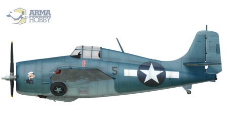 AH70048 F4F-4 Wildcat Arma Hobby