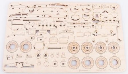 11110BAUMI Сборная модель ЗИЛ-ММЗ-4502 самосвал Baumi