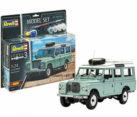 67047RE Набор Автомобиль Land Rover Series III Revell