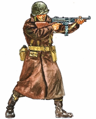 Набор фигурок 6133ИТ Солдаты U.S. infantry WW 2nd (winter uniform)  Italeri