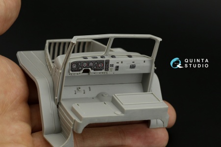 QD35019 3D Декаль интерьера кабины Урал-4320 (Trumpeter)