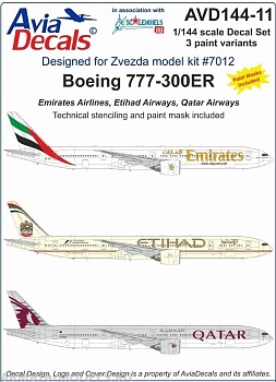 AVD144-11 Боинг 777-300 Ближний Восток