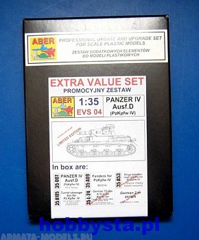 ABR-EVS-04  Дополнения для  PzKpfw IV Ausf.D для ABR-EVS-04  Дополнения для  PzKpfw IV Ausf.D для