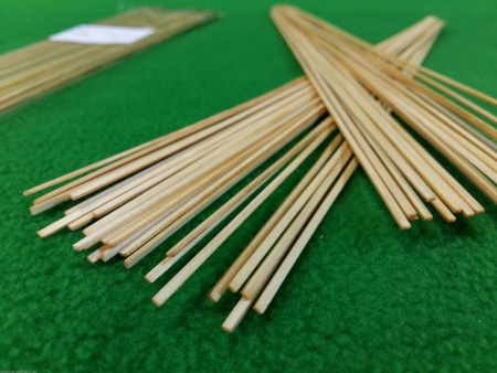 5126 рейки 1х2 мм - длина 300 мм - сосна - 50 шт