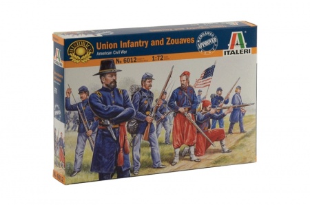 6012ИТ Солдатики Union Infantry (American Civil War) Italeri