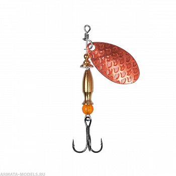 Блесна Вращ.премиум Щучий 7гр цв. 06 медь чешуя (PR-Sh-06) Premier