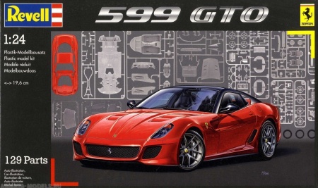 07091 Автомобиль Ferrari 599 GTO Revell