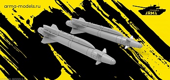 AM48161 Ракеты Х-25 с пусковыми Магнето (2 шт. + 6 магнитов)