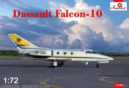 AM72245 Самолет D.Falcon 10 Amodel