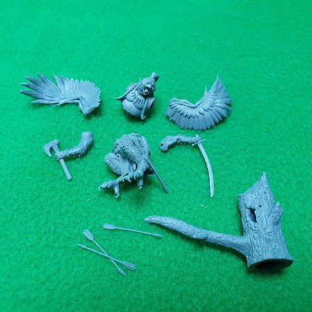 6011 фигурка Соловей-разбойник СВ Модель