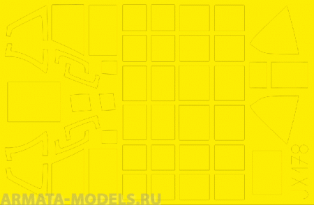 JX178ED Окрасочная маска Ju 87A 1/32