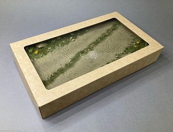 HM01005 Степная дорога с цветами (26*15см)